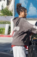 HALLE BAILEY Heading to a Meeting in Los Angeles 10/16/2023