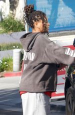 HALLE BAILEY Heading to a Meeting in Los Angeles 10/16/2023