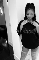 HALLE BAILEY - Instagram Photos 10/04/2023