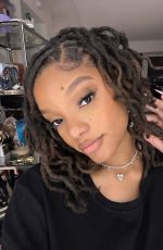 HALLE BAILEY - Instagram Photos 10/04/2023