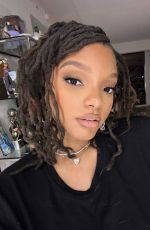 HALLE BAILEY - Instagram Photos 10/04/2023