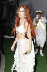 HALSEY Arrives at Vas Morgan and Michael Braun Halloween Party 10/28/2023