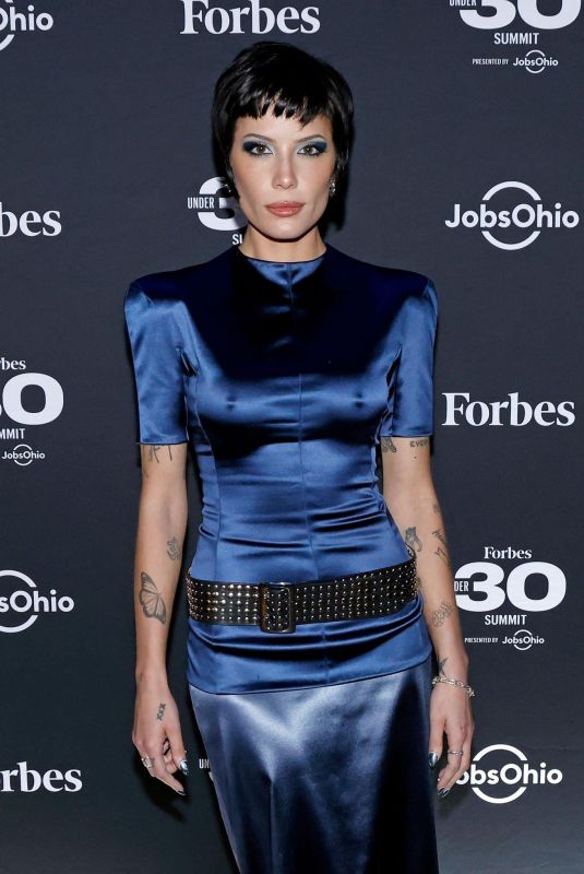 HALSEY at Forbes 30 Under 30 Summit at Cleveland Public Auditorium in Cleveland 10/08/2023