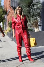 HEIDI KLUM Arrives on the Set of AGT Spinoff in Los Angeles 10/13/2023