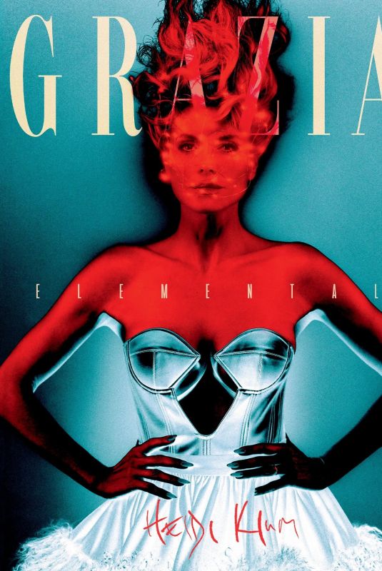 HEIDI KLUM for Grazia Italy, October 2023