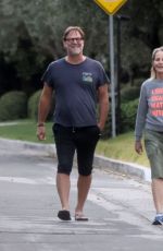 HELEN HUNT and Jeffrey Nordling Out with Her Dog in Los Angeles 10/22/2023