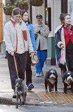 HELENA BONHAM CARTER Out with Friends in Primrose Hill 10/29/2023