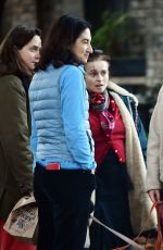 HELENA BONHAM CARTER Out with Friends in Primrose Hill 10/29/2023