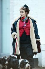 HELENA BONHAM CARTER Out with Friends in Primrose Hill 10/29/2023