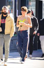 HELENA CHRISTINESEN Out and About in New York 10/13/2023