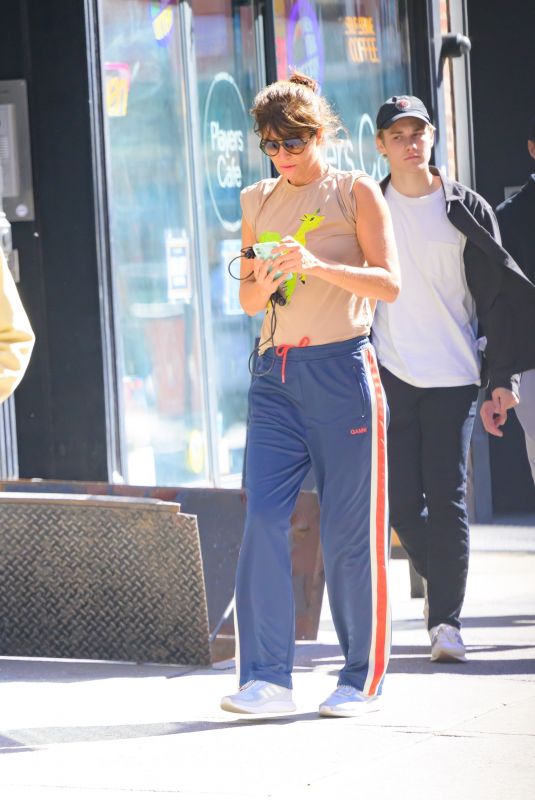 HELENA CHRISTINESEN Out and About in New York 10/13/2023