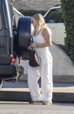 HILARY DUFF Out and About in Studio City 10/19/2023