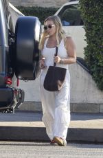 HILARY DUFF Out and About in Studio City 10/19/2023
