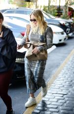 HILARY DUFF Out in Los Angeles 10/11/2023