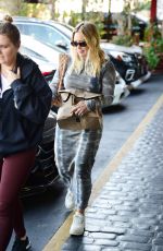 HILARY DUFF Out in Los Angeles 10/11/2023