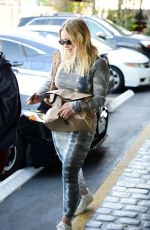 HILARY DUFF Out in Los Angeles 10/11/2023