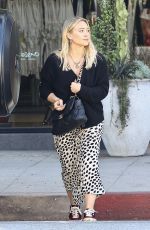 HILARY DUFF Out Shopping in Los Angeles 10/06/2023