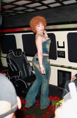 ICE SPICE Arrives at SNL Afterparty at Catch Steak in New York 10/14/2023
