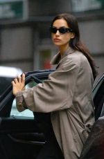 IRINA SHAYK Leaves an Uber Ride in New York 10/20/2023