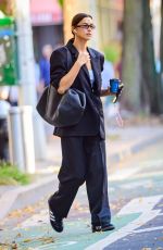 IRINA SHAYK Leaves Her Home in New York 10/05/2023
