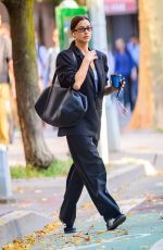 IRINA SHAYK Leaves Her Home in New York 10/05/2023