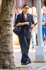 IRINA SHAYK Leaves Her Home in New York 10/05/2023