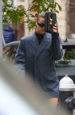 IRINA SHAYK Out and About in New York 10/18/2023