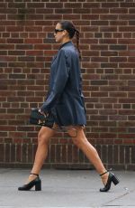 IRINA SHAYK Out and About in New York 10/18/2023