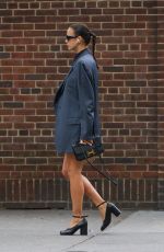 IRINA SHAYK Out and About in New York 10/18/2023