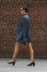 IRINA SHAYK Out and About in New York 10/18/2023