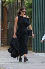 IRINA SHAYK Out and About in New York 10/27/2023