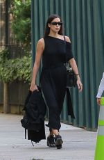 IRINA SHAYK Out and About in New York 10/27/2023