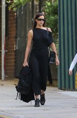 IRINA SHAYK Out and About in New York 10/27/2023