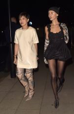 IRIS LAW and SANDRA CHOO at Jimmy Choo Dinner in London 10/17/2023