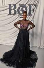 ISSA RAE at #bof500 Gala at Shangri-la Hotel in Paris 09/30/2023