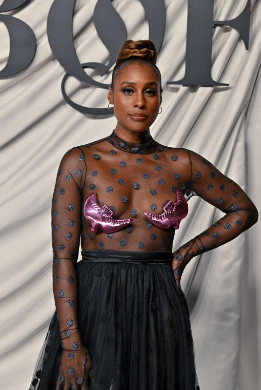 ISSA RAE at #bof500 Gala at Shangri-la Hotel in Paris 09/30/2023