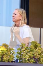 JACKIE O Works Out with Her Personal Trainer at Her Home in Coogee Beach in Sydney 10/23/2023