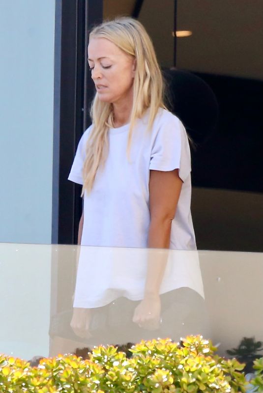 JACKIE O Works Out with Her Personal Trainer at Her Home in Coogee Beach in Sydney 10/23/2023