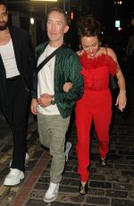 JAIME WINSTONE Arrives at Groucho Club in London 09/08/2023