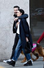 JAIMIE ALEXANDER Out with a Friend in New York 10/11/2023