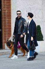 JAIMIE ALEXANDER Out with a Friend in New York 10/11/2023