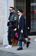 JAIMIE ALEXANDER Out with a Friend in New York 10/11/2023