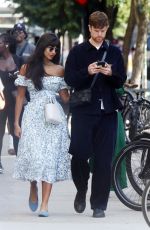 JAMEELA JAMIL and James Blake Out and About in New York 10/05/2023