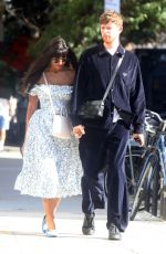 JAMEELA JAMIL and James Blake Out and About in New York 10/05/2023