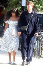 JAMEELA JAMIL and James Blake Out and About in New York 10/05/2023