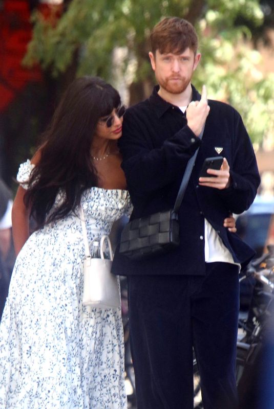 JAMEELA JAMIL and James Blake Out and About in New York 10/05/2023
