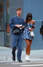 JAMEELA JAMIL and James Blake Out in New York 10/04/2023