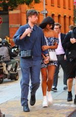 JAMEELA JAMIL and James Blake Out in New York 10/04/2023