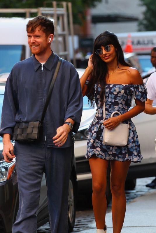 JAMEELA JAMIL and James Blake Out in New York 10/04/2023