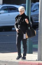 JAMIE LEE CURTIS Out and About in Beverly Hills 10/16/2023
